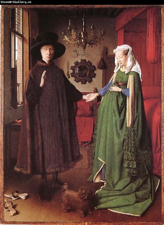 Jan Van Eyck The couple Arnolfinis brollop